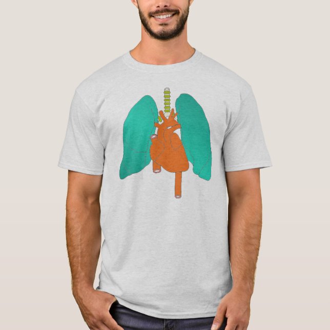 Heart Lungs T-Shirt (Front)