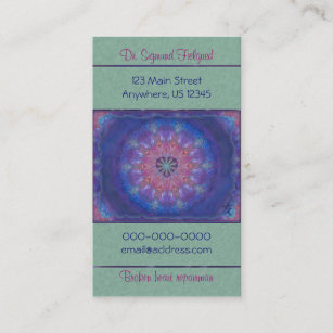 Heart Mandala Business Card