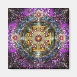 Heart Mandala Magnet