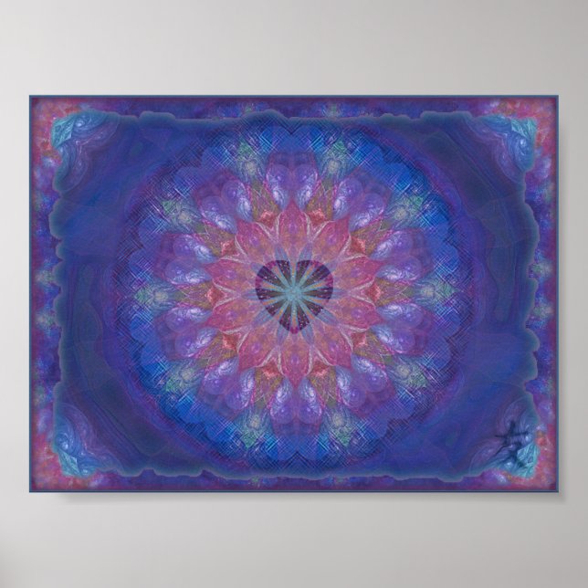 Heart Mandala Poster (Front)