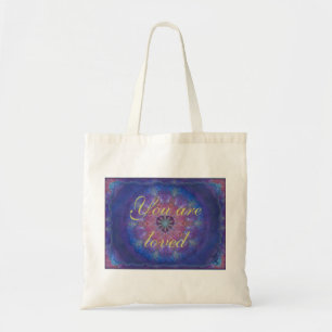 Heart Mandala Tote Bag