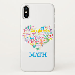 Heart Math iPhone X Case