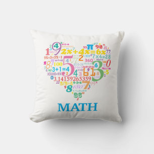 Heart Math Cushion