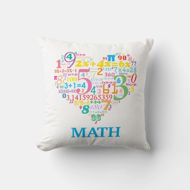 Heart Math Cushion (Front)