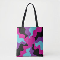Heart Melt - Pink, Purple, Blue and Black 