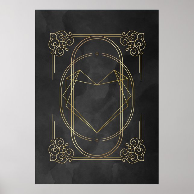 Heart, Minimalist heart  Poster (Front)