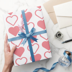 Heart Mix Wrapping Paper