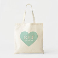 Heart Monogram Wedding Favour