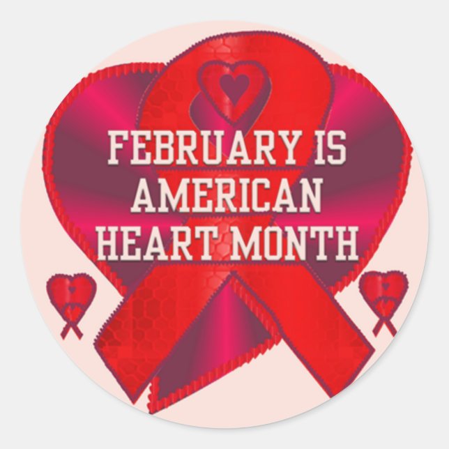 HEART MONTH STICKER (Front)