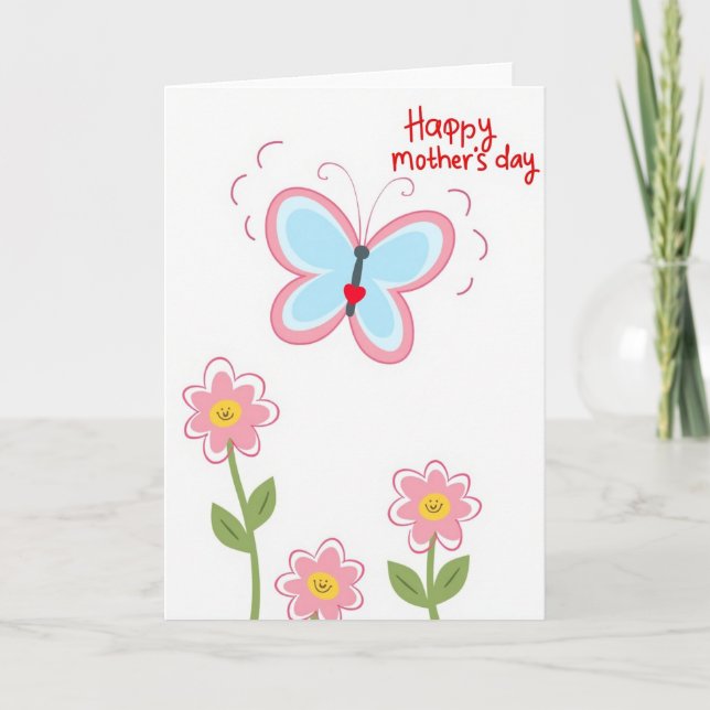Heart Mothers Day Card (Front)