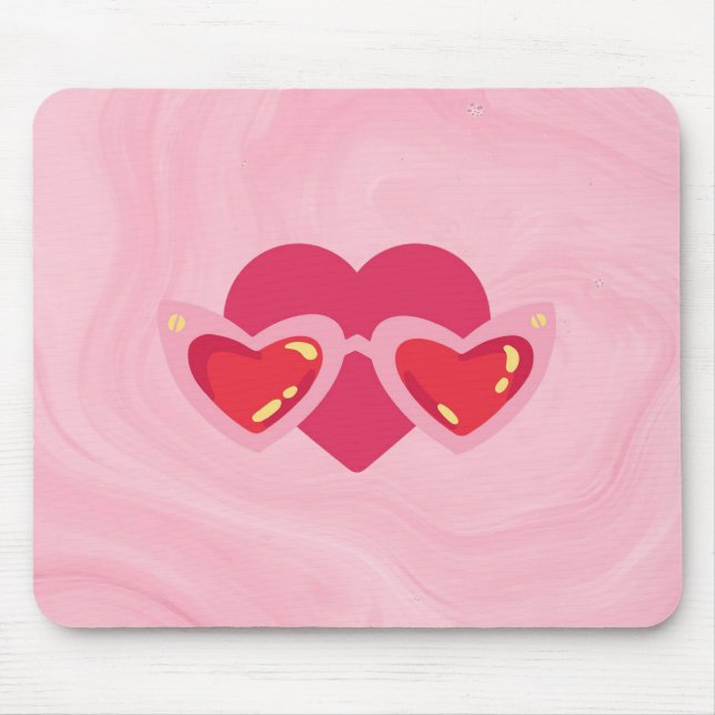 Heart Mouse Mat (Front)