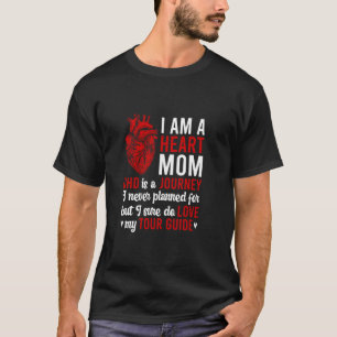 Heart Mum CHD Warrior Mother Congenital Heart Dise T-Shirt