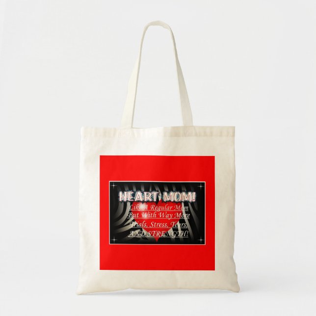 Heart Mum Tote Bag (Front)