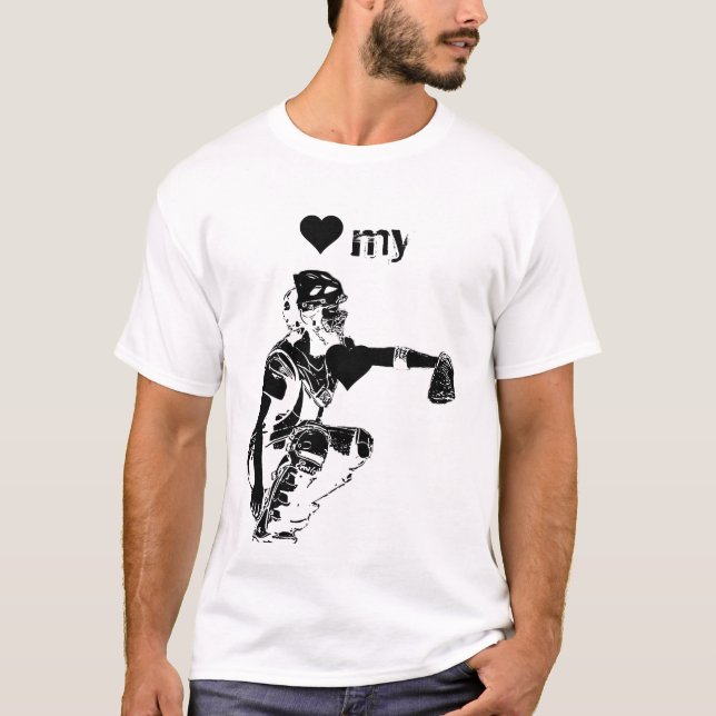 heart my catcher tee (Front)