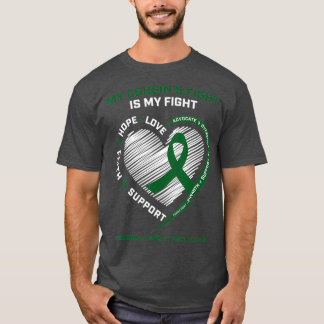 Heart My Cousins Fight Is My Fight Cerebral T-Shirt