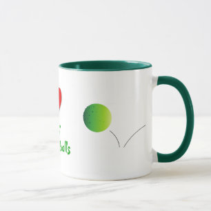 Heart My Pickleballs - Mug