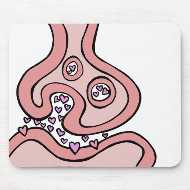 Heart Neurotransmitters Mouse Pad (Front)