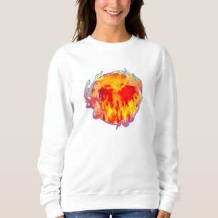 HEART NEVER ENDING FIRE SWEATSHIRT