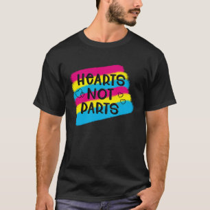 Heart Not Parts Pansexual Pride Lgbt T-Shirt