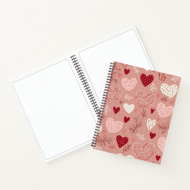 heart note notebook (Inside)