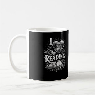Heart of a Book Lover Coffee Mug