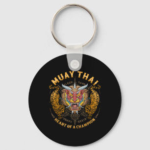 Heart Of A Champion - Kickboxing And Muay Thai Lio Key Ring