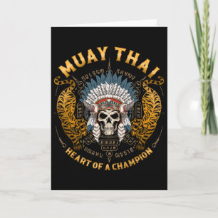 Heart Of A Champion - Kickboxing And Muay Thai Ske Card
