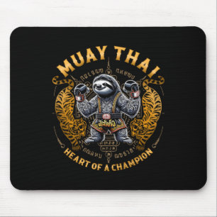 Heart Of A Champion - Kickboxing And Muay Thai Slo Mouse Mat