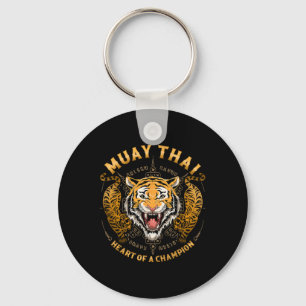 Heart Of A Champion - Kickboxing And Muay Thai Tig Key Ring