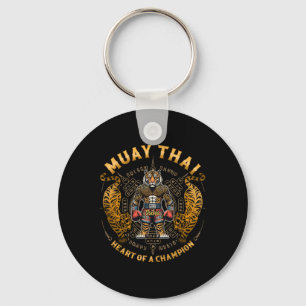 Heart Of A Champion - Kickboxing And Muay Thai Tig Key Ring