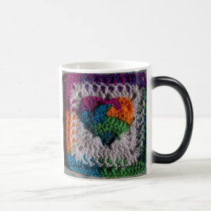 Heart of a Hippie Morphing Mug