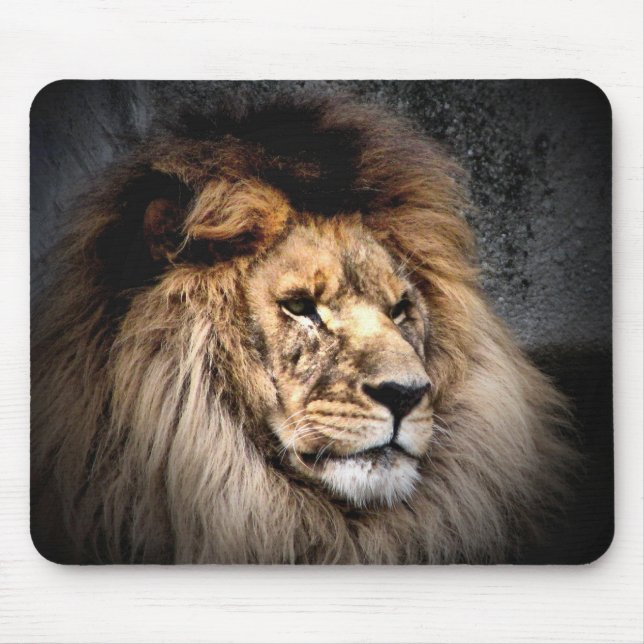 heart of a lion mouse mat (Front)