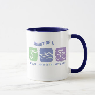 HEART OF A TRI ATHLETE MUG