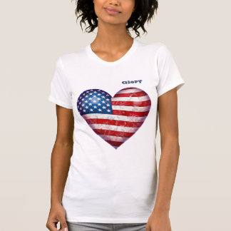"Heart of America" Customisable T-Shirt