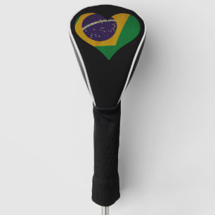 Heart of Brazil Golf Head Cover
