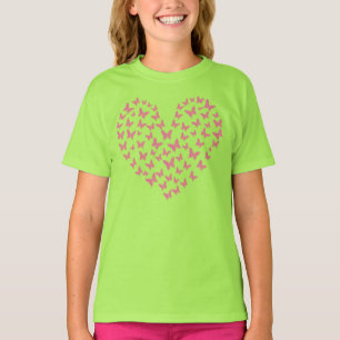 Heart of Capricious Butterflies T-Shirt