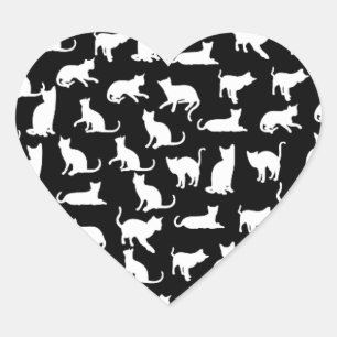 heart of cats stickers