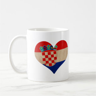 Heart of Croatia Coffee Mug
