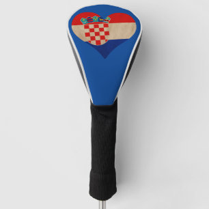 Heart of Croatia Golf Head Cover
