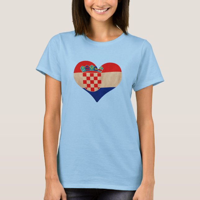 Heart of Croatia T-Shirt (Front)