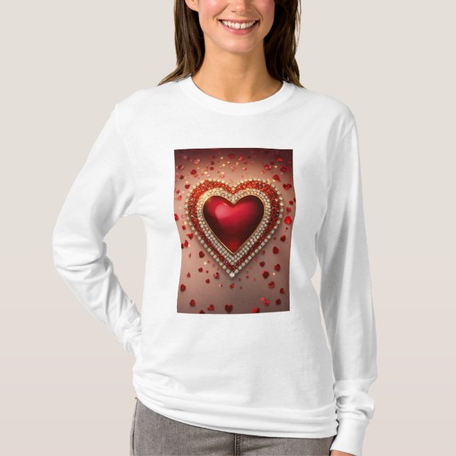 Heart of Diamonds T-Shirt (Front)