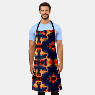 Heart of Flames Fire & Skies Apron