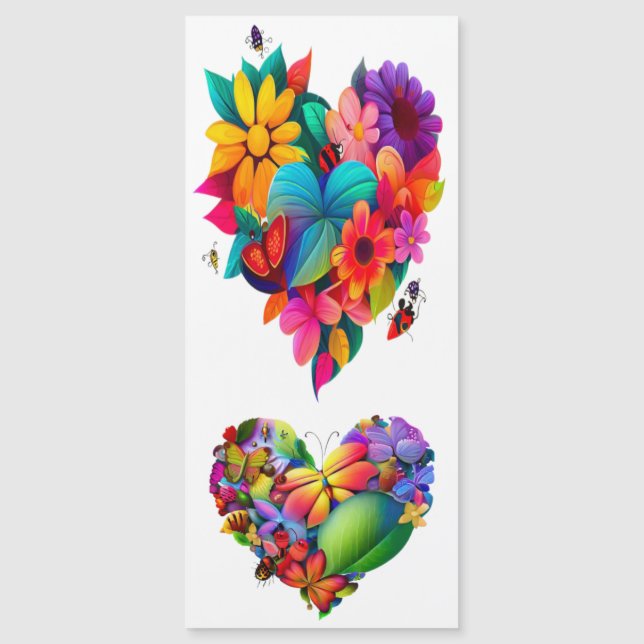 Heart of Flowers and Butterflies (Front)