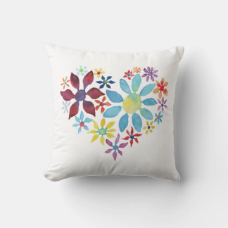 Heart of Flowers Cushion