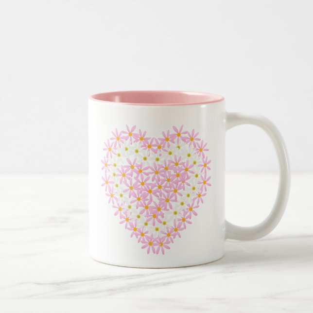 Heart of Flowers Mug (Right)