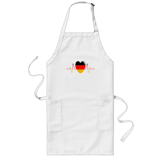 Heart of Germany Long Apron (Front)