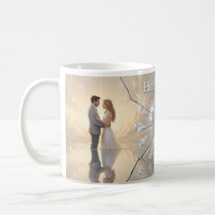 Heart of Glass Shattered Romance Dream Mug