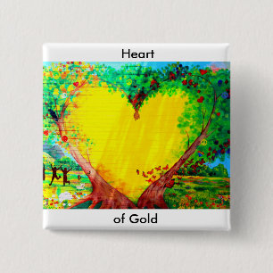 heart of gold button