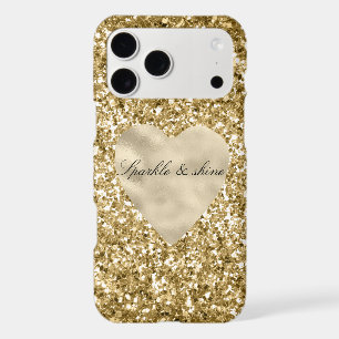 Heart of Gold Glitter Personalised            