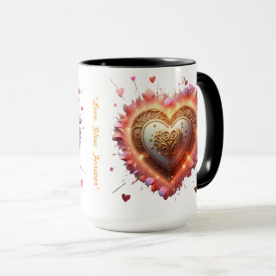 "Heart of Gold" Mug